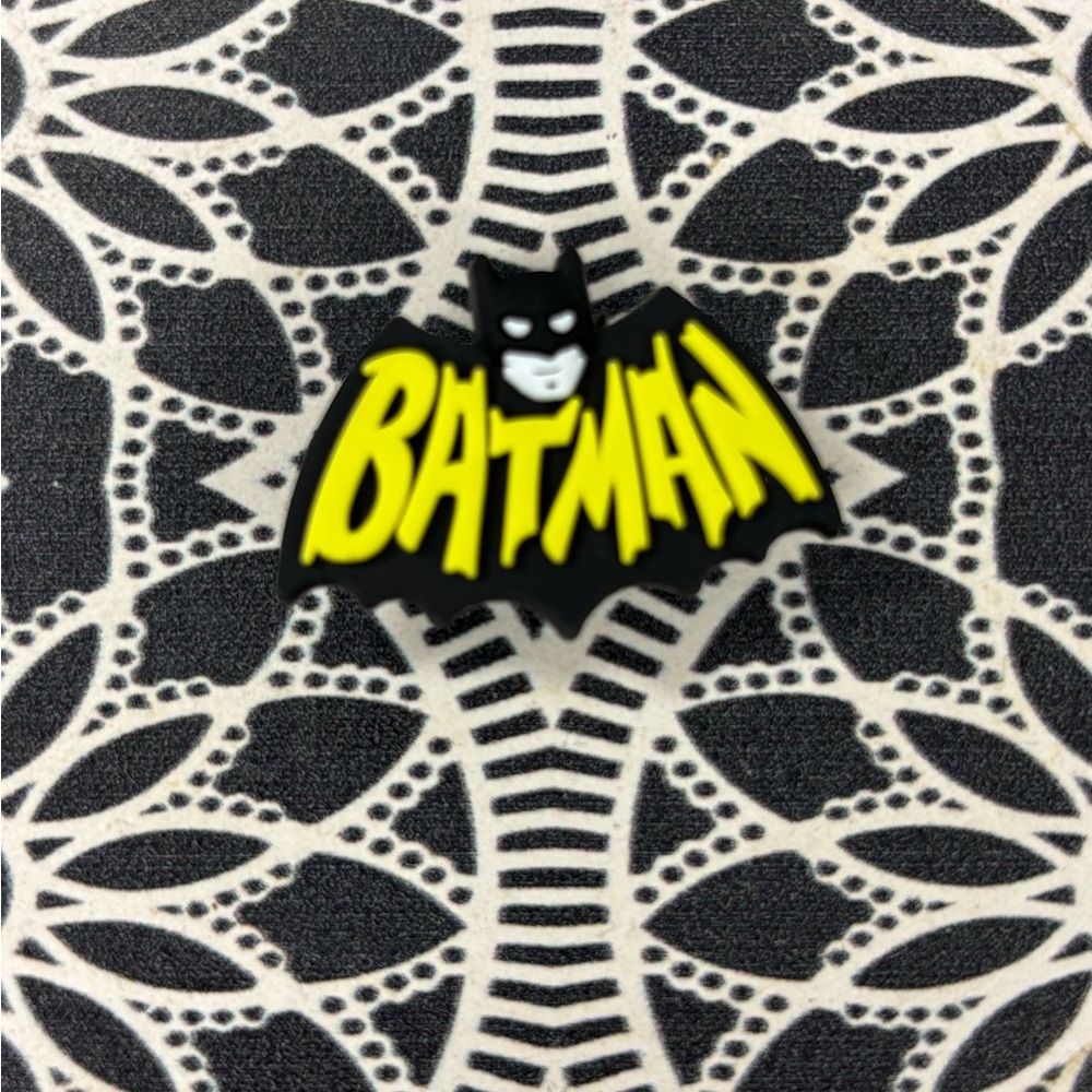 Batman Logo Shoe Charm / Jibbit